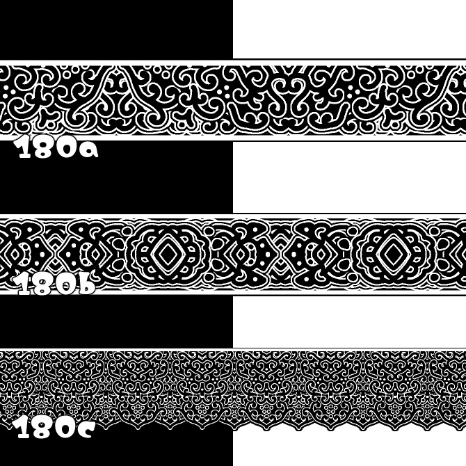 【無償】180abc みそおねぎ飾り枠集_体験版ブラシ