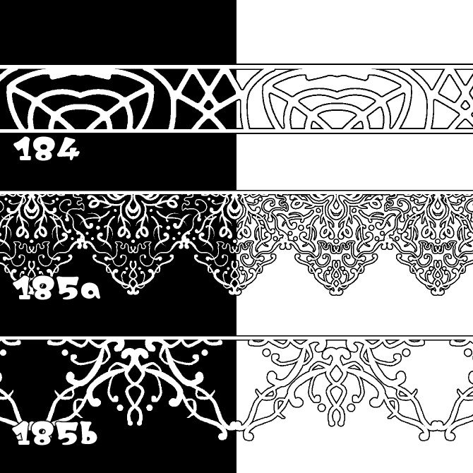 【無償】184&185a&185b みそおねぎ飾り枠集_体験版ブラシ