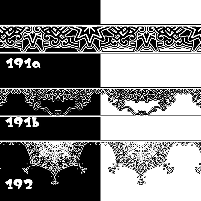 【無償】191b&191c&192 みそおねぎ飾り枠集_体験版ブラシ