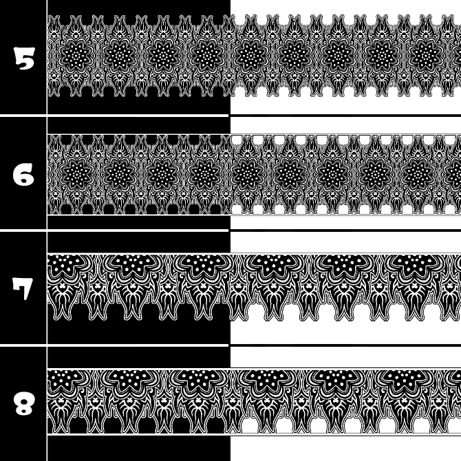 No.202b みそおねぎ飾り枠集