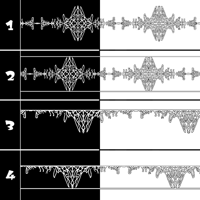 No.203 みそおねぎ飾り枠集