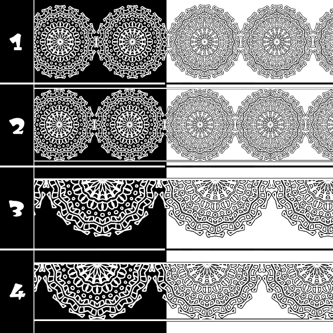 No.204 みそおねぎ飾り枠集