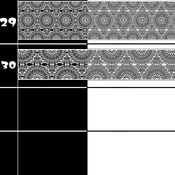 No.204 みそおねぎ飾り枠集