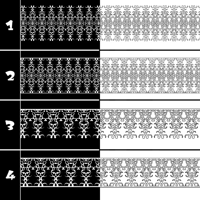 No.205 みそおねぎ飾り枠集