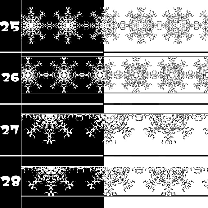 No.205 みそおねぎ飾り枠集