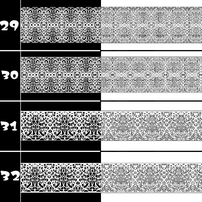 No.207a みそおねぎ飾り枠集