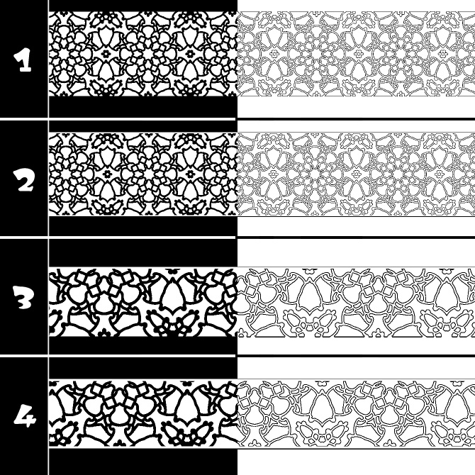 No.209 みそおねぎ飾り枠集