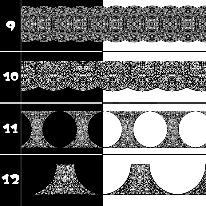 No.210 みそおねぎ飾り枠集