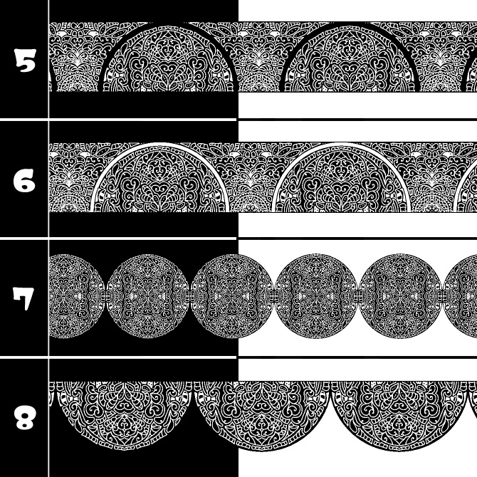 No.210 みそおねぎ飾り枠集