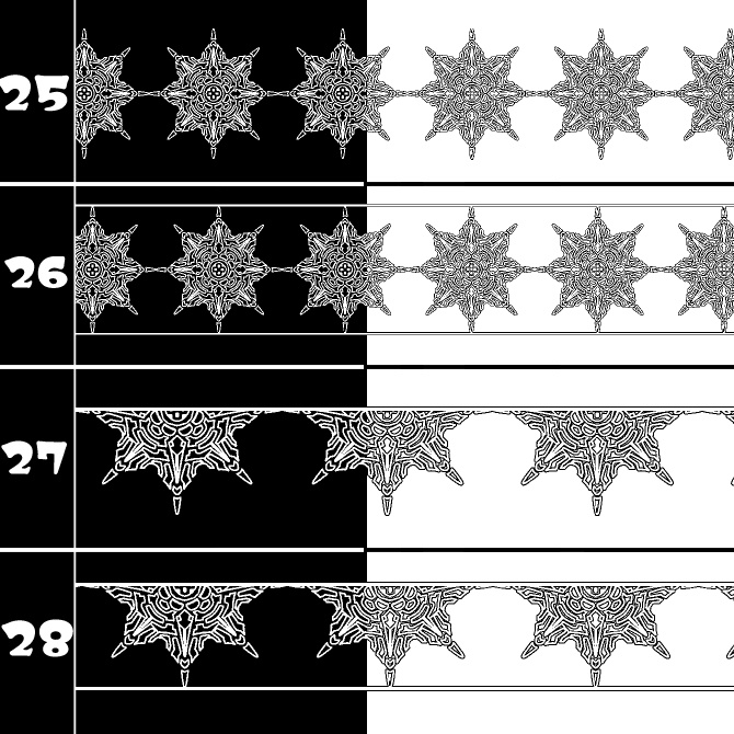 No.211b みそおねぎ飾り枠集