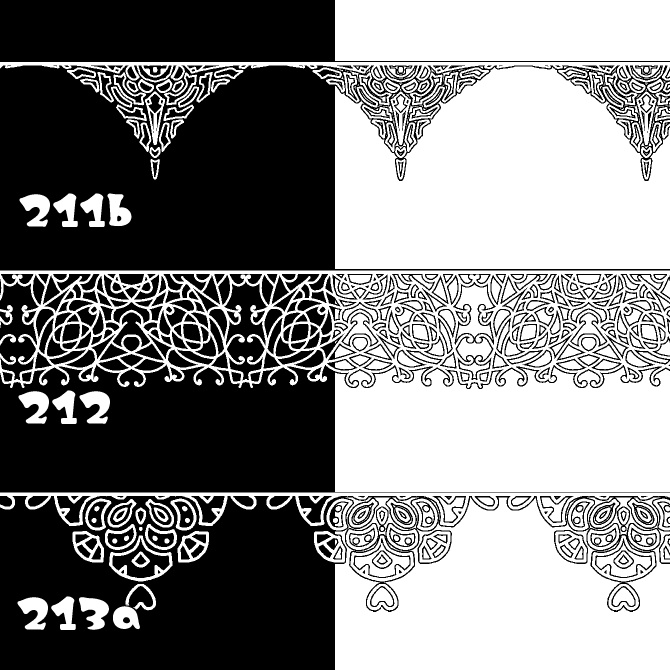 【無償】211b&212&213a みそおねぎ飾り枠集_体験版ブラシ