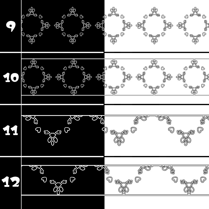 No.213e みそおねぎ飾り枠集
