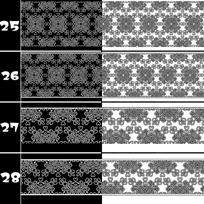 No.213e みそおねぎ飾り枠集