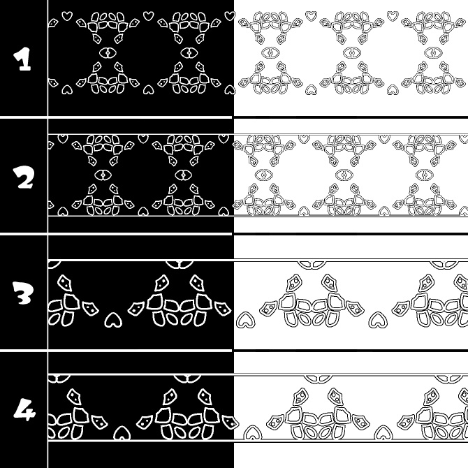 No.213e みそおねぎ飾り枠集