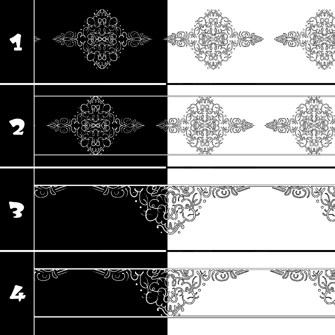 No.214a みそおねぎ飾り枠集