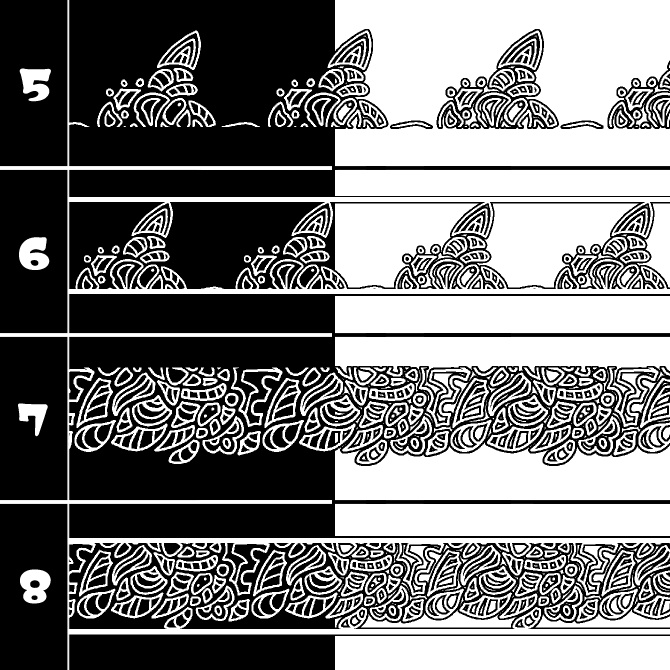 No.215aみそおねぎ飾り枠集
