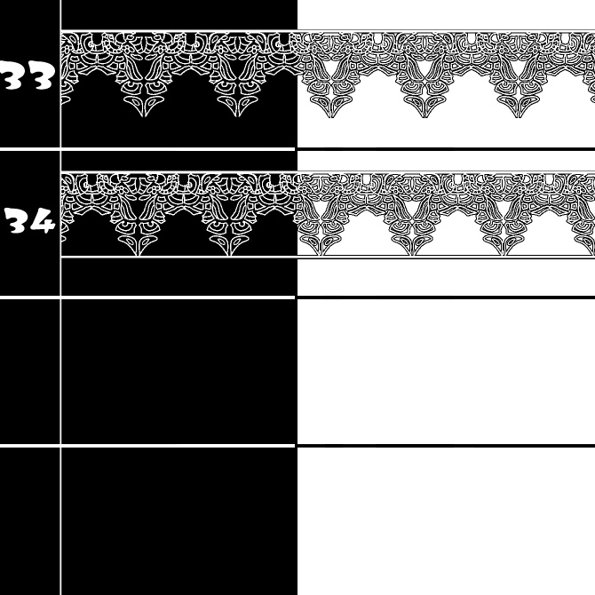 No.215aみそおねぎ飾り枠集