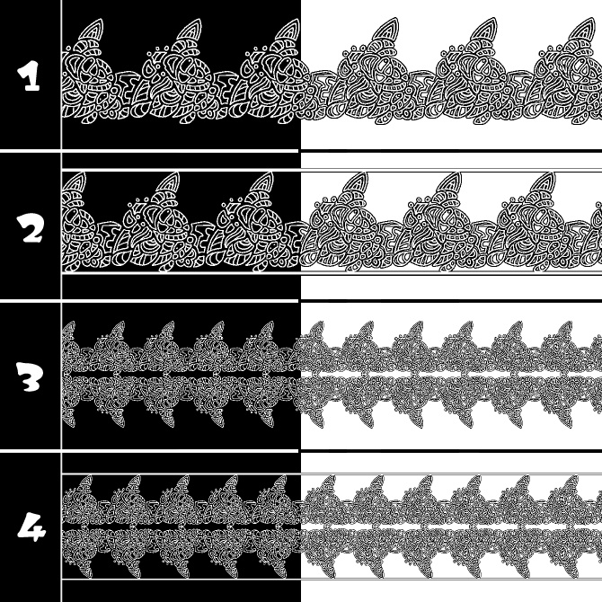No.215aみそおねぎ飾り枠集