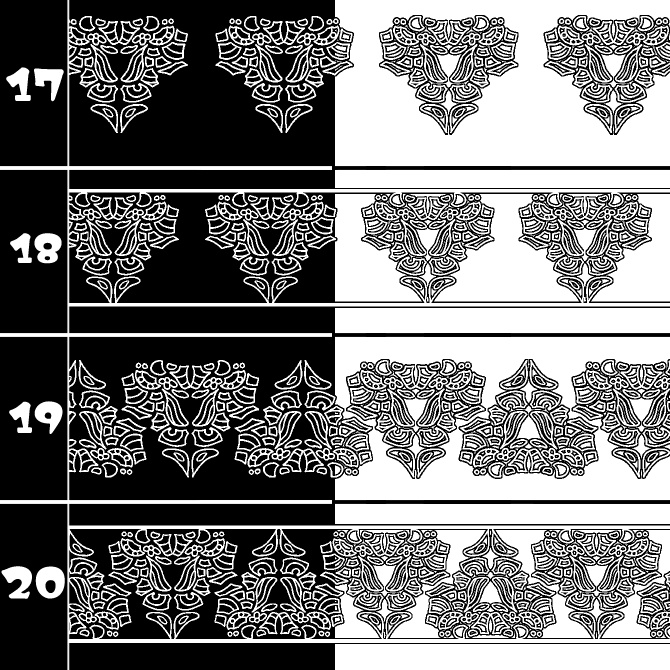 No.215aみそおねぎ飾り枠集