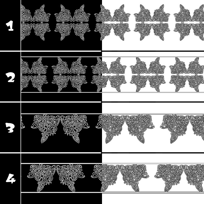 No.215b みそおねぎ飾り枠集