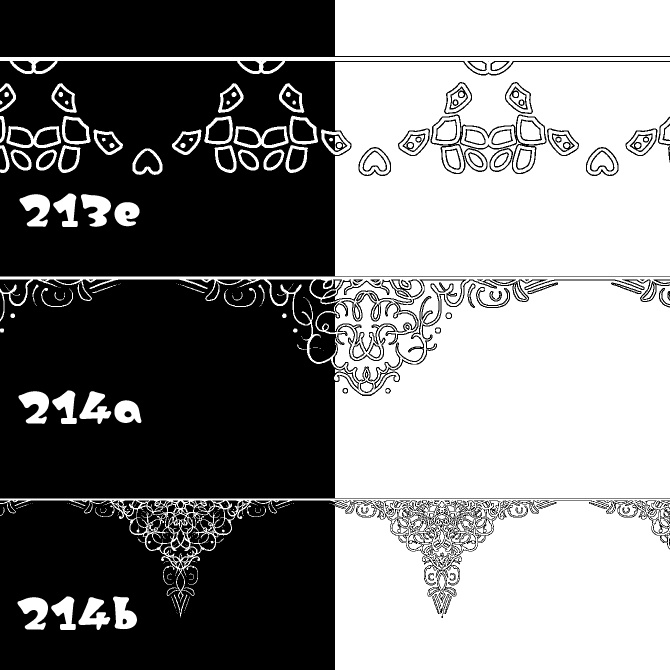 【無償】213e&214ab みそおねぎ飾り枠集_体験版ブラシ