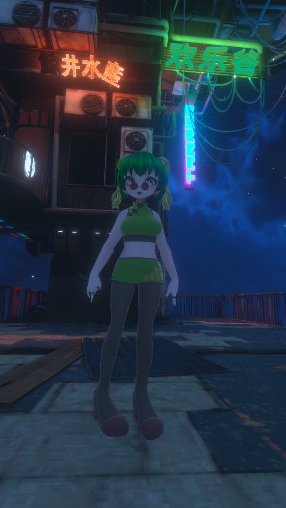 「ドリーミィ・ルル」VRChat想定オリジナル3Dモデル