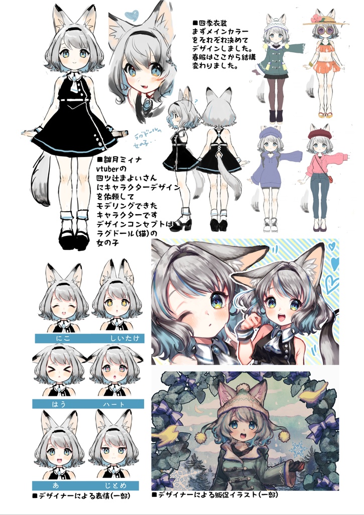 Realize アバター設定資料/アートワーク合同誌