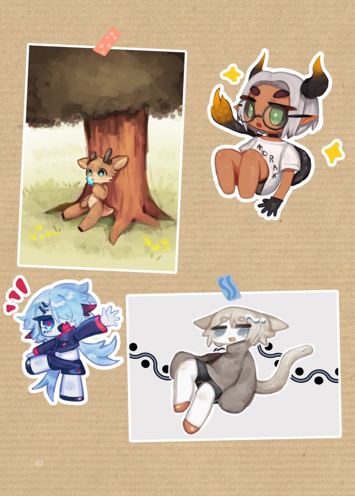 VRCイラスト集「extend!」