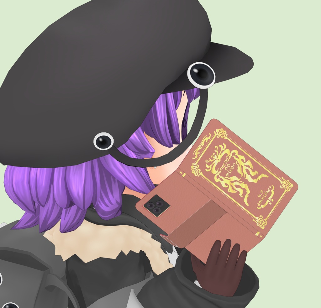 「Lili」VRChatアバター想定3Dモデル