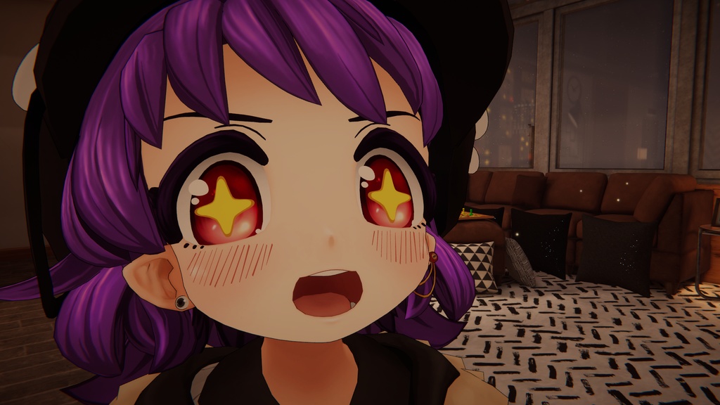 「Lili」VRChatアバター想定3Dモデル