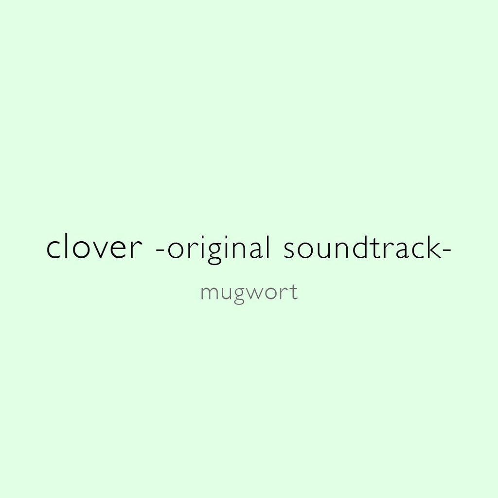 clover -original soundtrack-