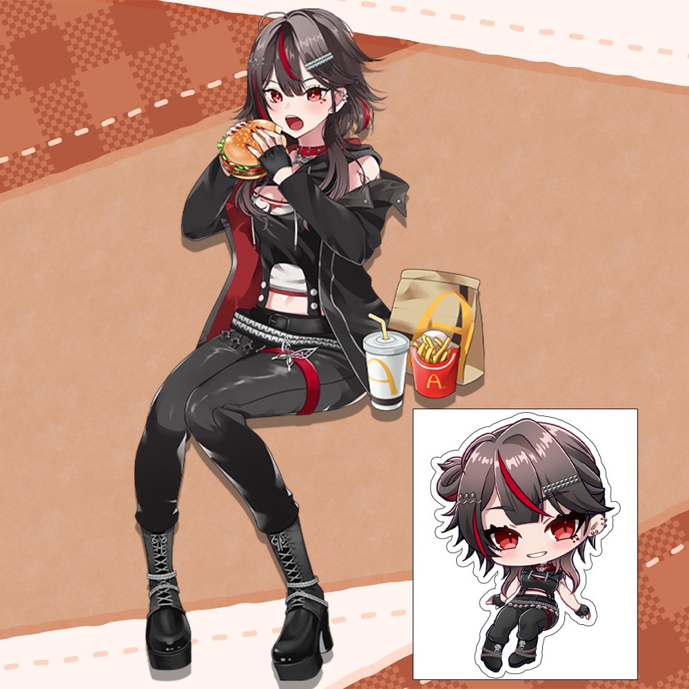 食欲の秋グッズ(アクスタ＆ステッカーセット)