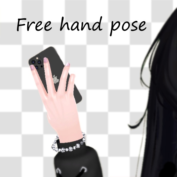 Basic phone holding pose
