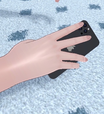 Basic phone holding pose