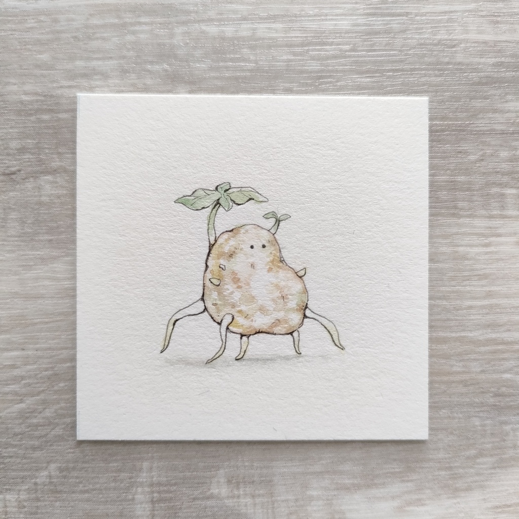 ミニ原画『じゃがいモン』①~⑤