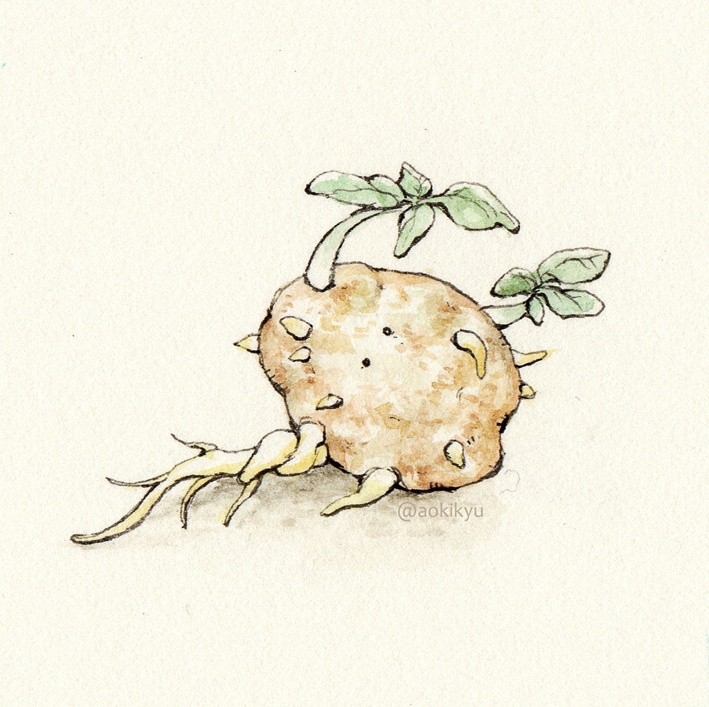 ミニ原画『じゃがいモン』①~⑤