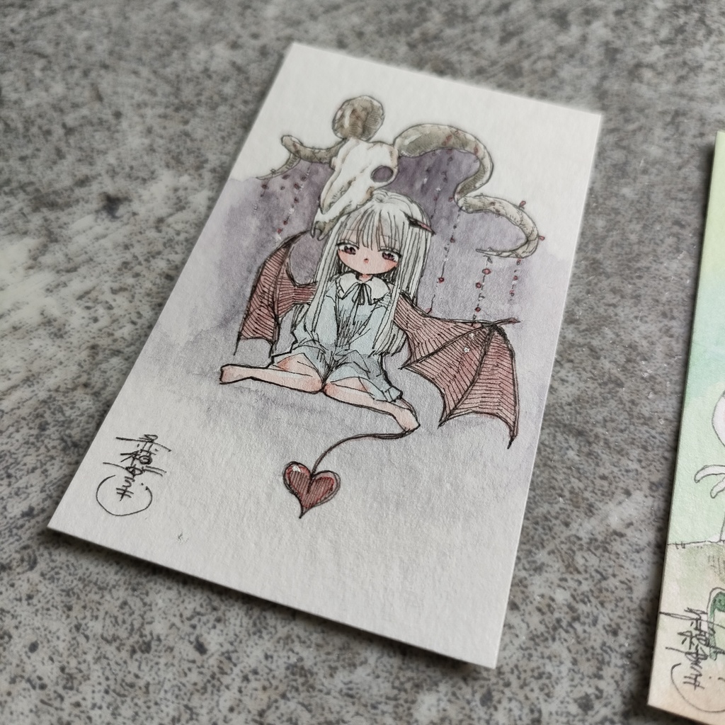 【原画イラストカード】①~⑤