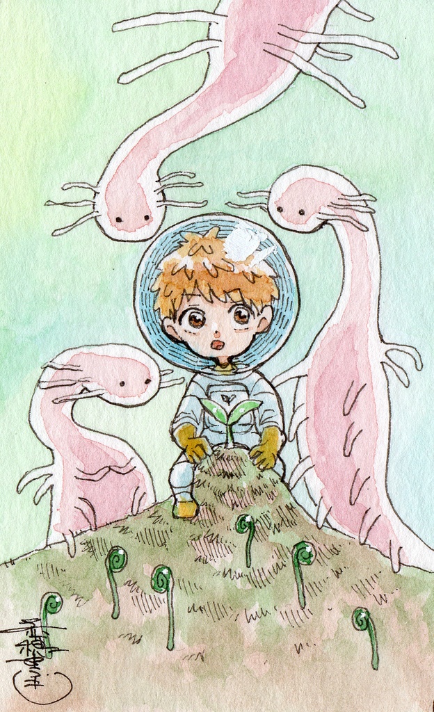 【原画イラストカード】①~⑤