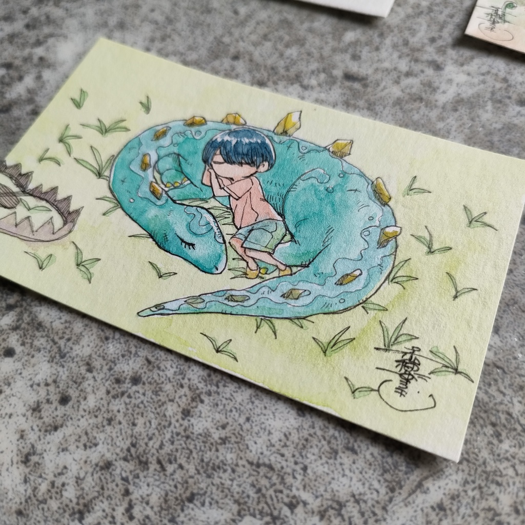 【原画イラストカード】①~⑤