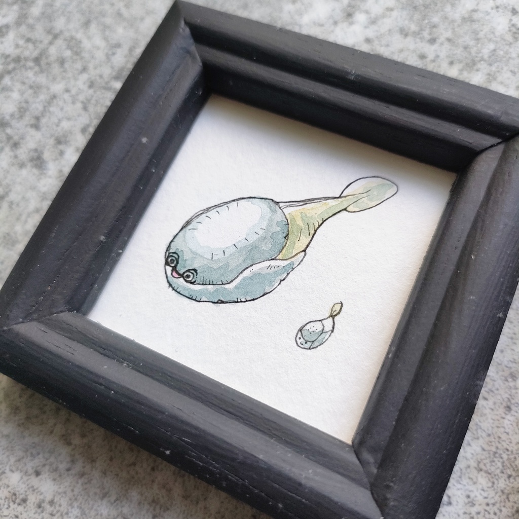 【ミニ原画】古生物…?シリーズ12種