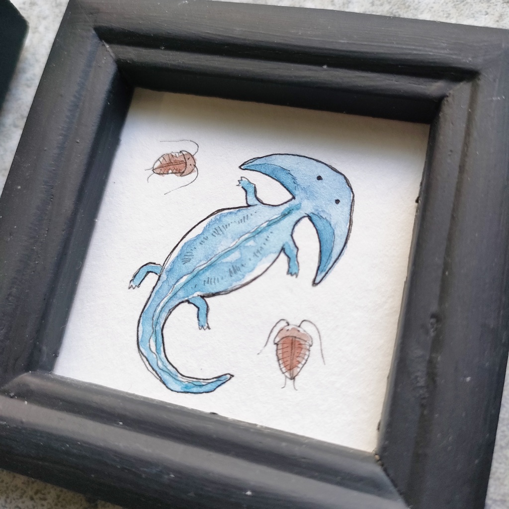 【ミニ原画】古生物…?シリーズ12種