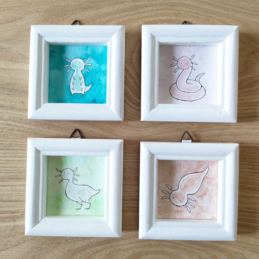 【ミニ原画】『ウパパ』シリーズ12種