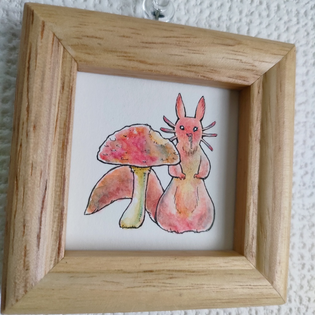 【ミニ原画】秋のウパパ A~B