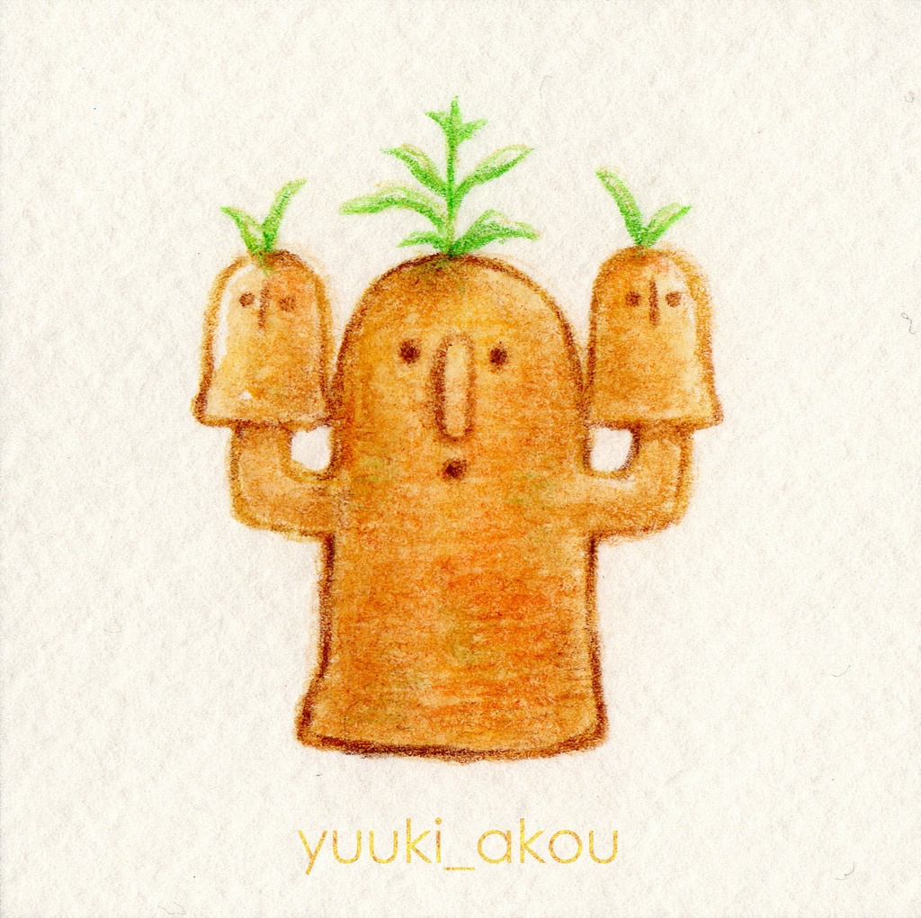 【ミニ原画】『はにわち』シリーズ