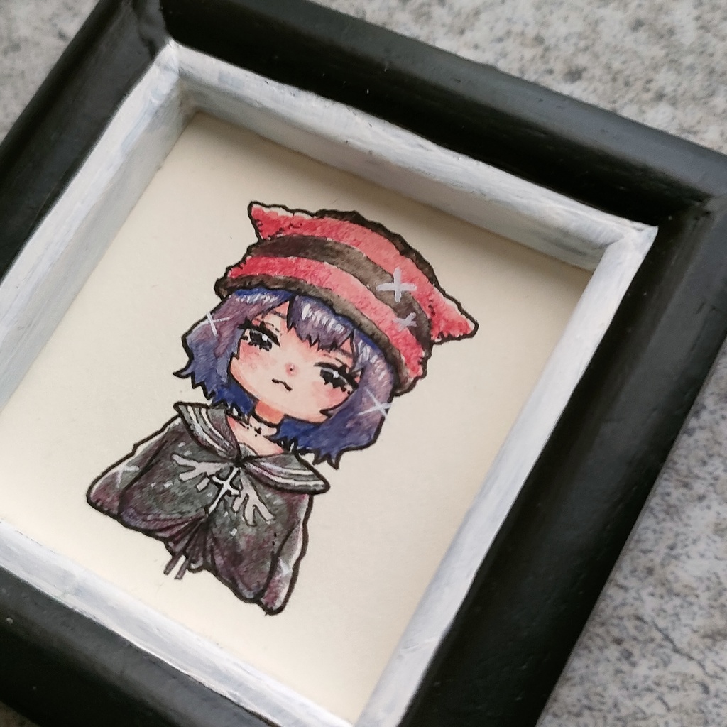 【ミニ原画】ミニフレームガールズ①~④