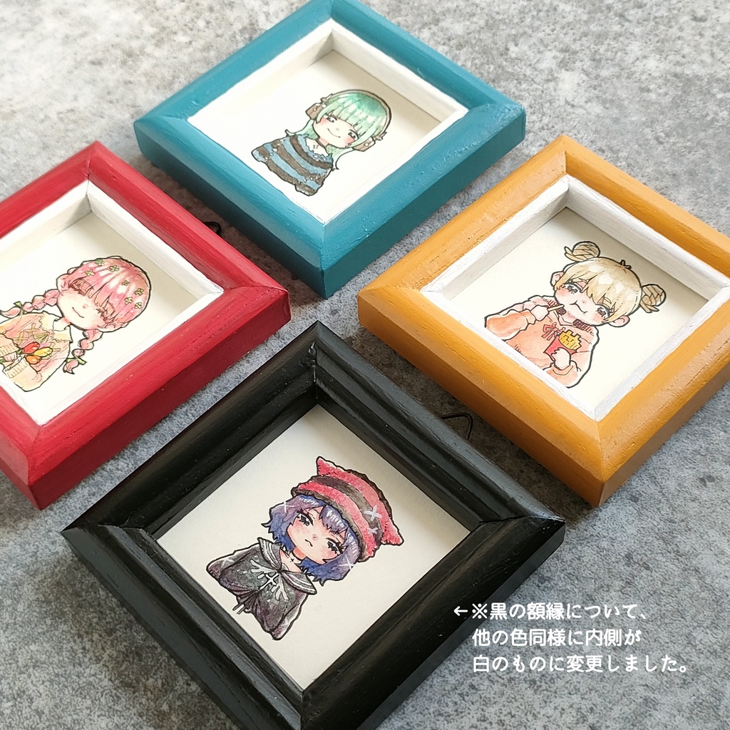 【ミニ原画】ミニフレームガールズ①~④