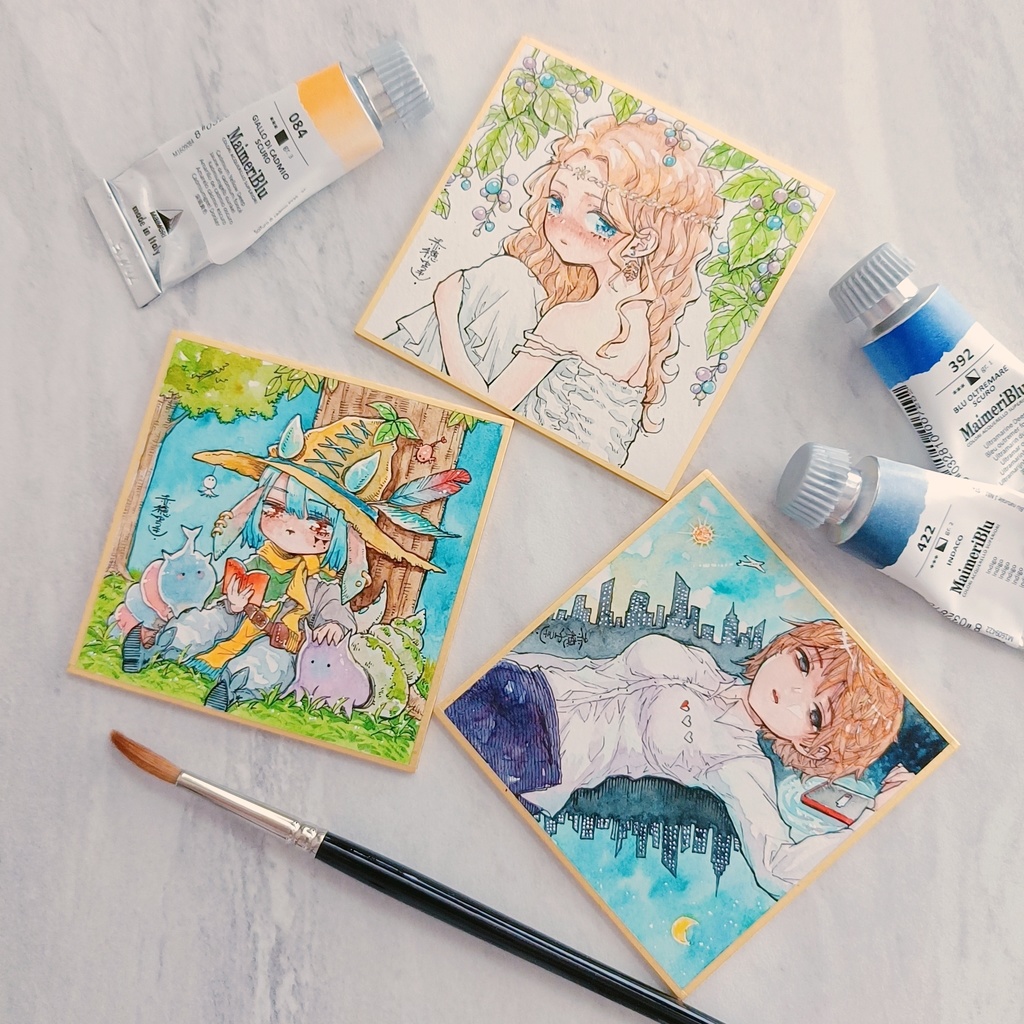 【豆色紙】『充電切れ』