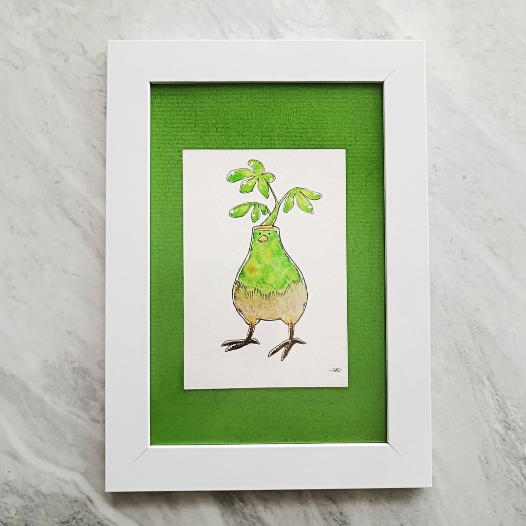 【ポストカード原画】『塊根獣B』