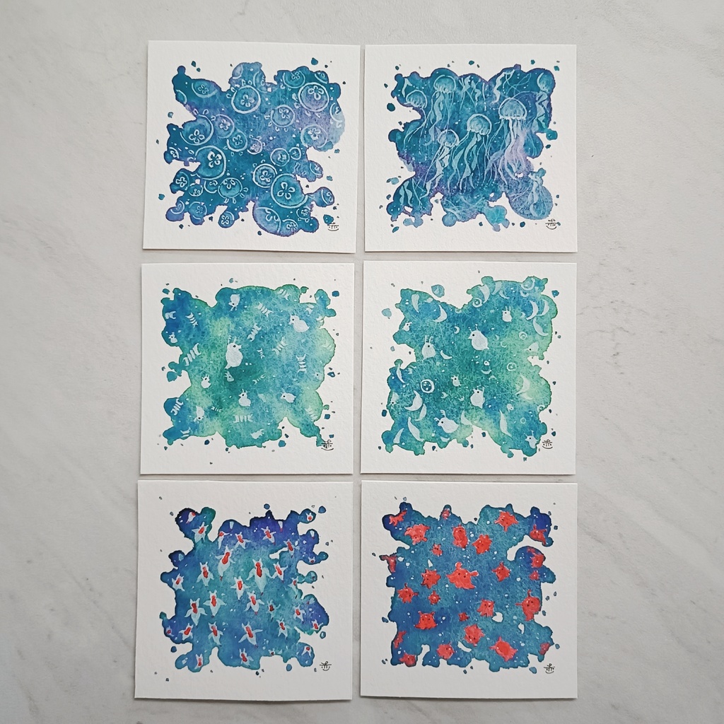 【ミニ原画】『splash!』①~⑥