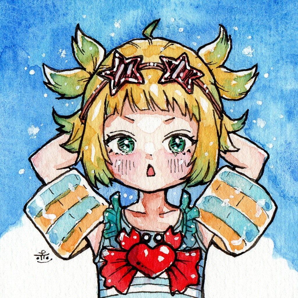 【ミニ原画】ミニフレームキャラクターズ 夏